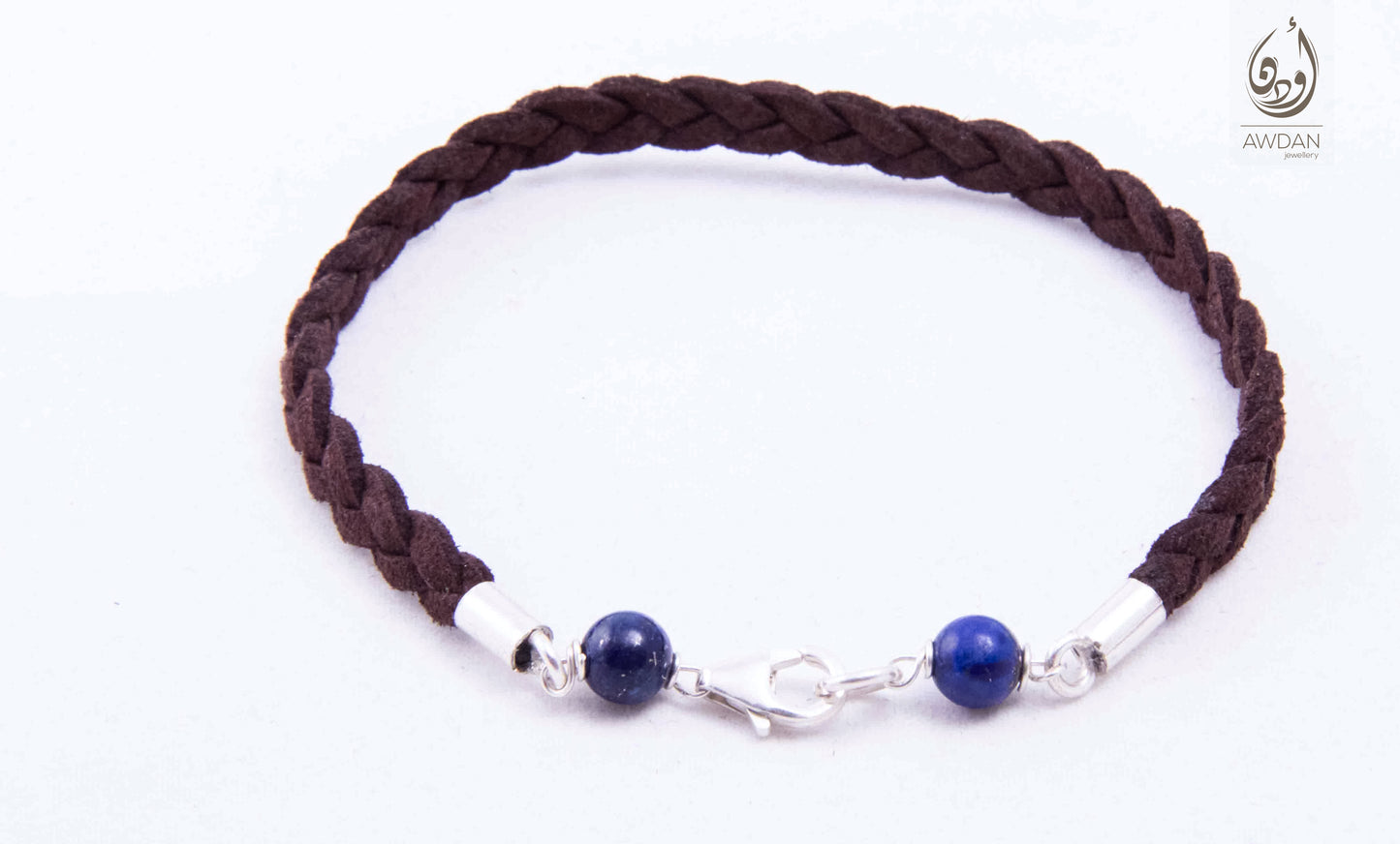 Double Stone Chamois Leather With Double Bracelet