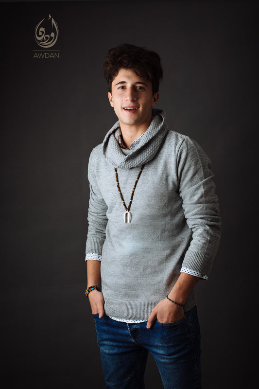 Horse Shoe Wood Necklace