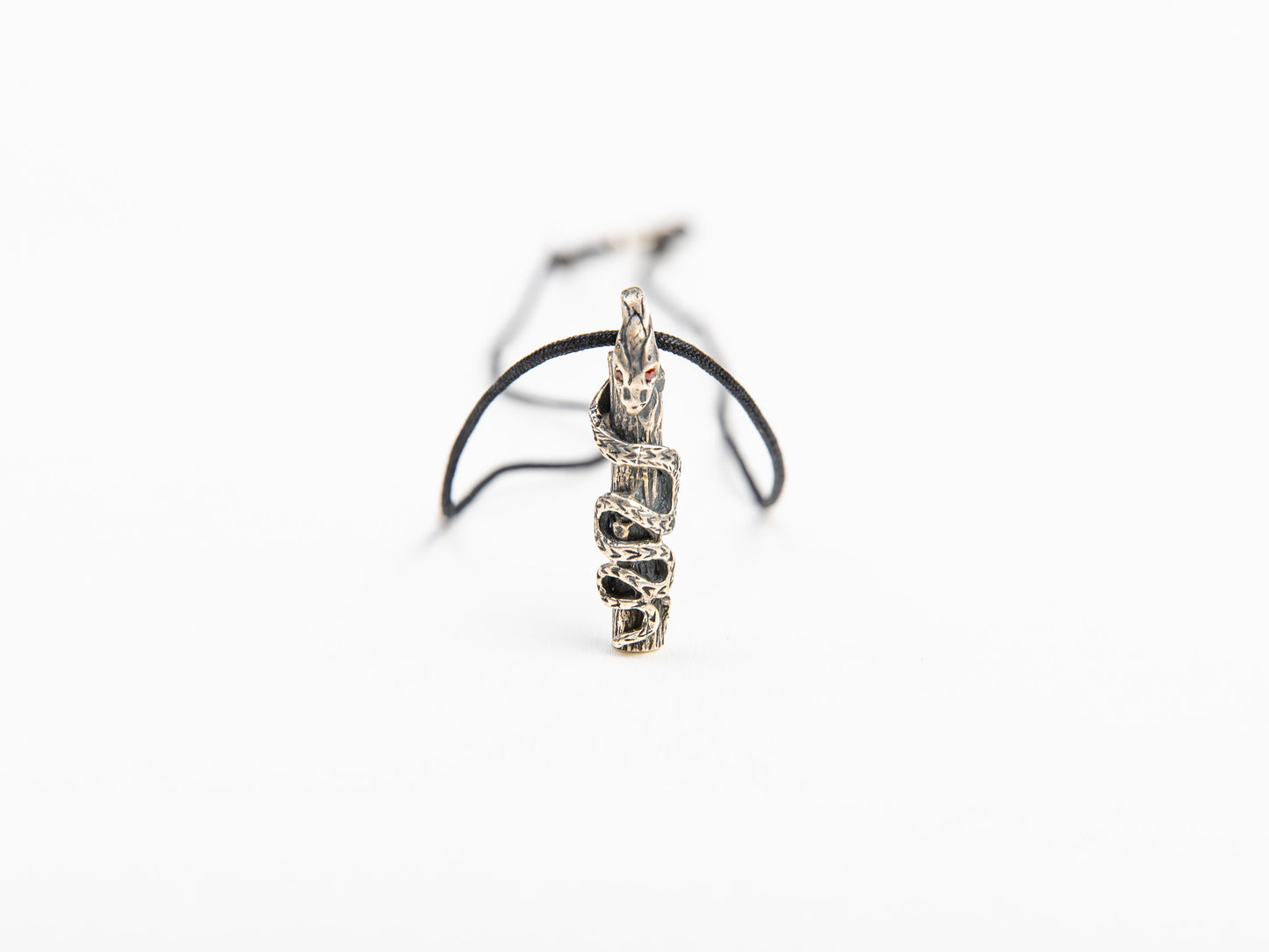 Snake on a Branch Necklace