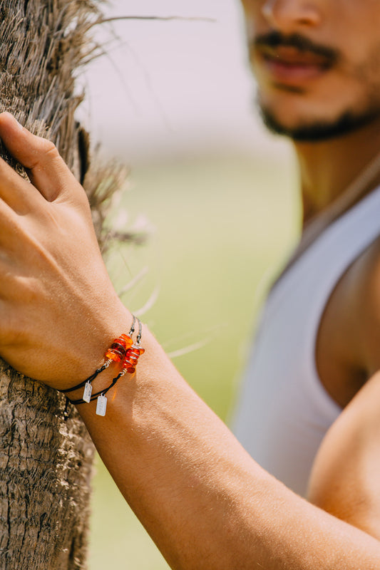 Amber Chunks Bracelet
