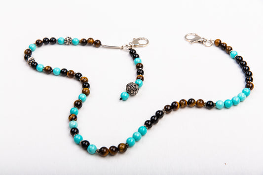 Multicolour Beaded Waist Chain