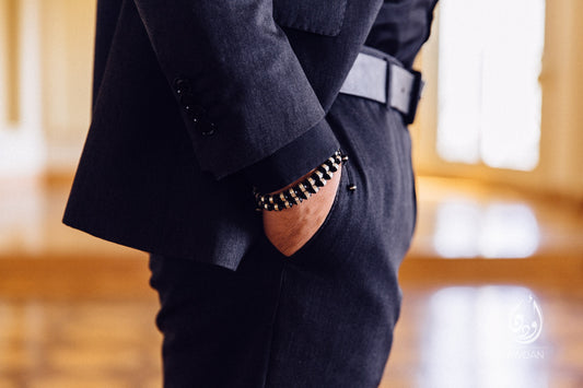 Coquilla Wood Beaded Bracelet