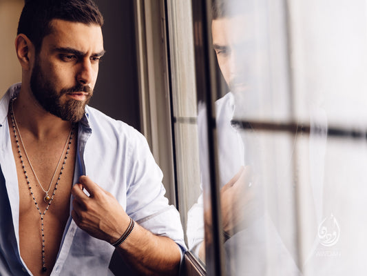 Round Tiger’s Eye Necklace