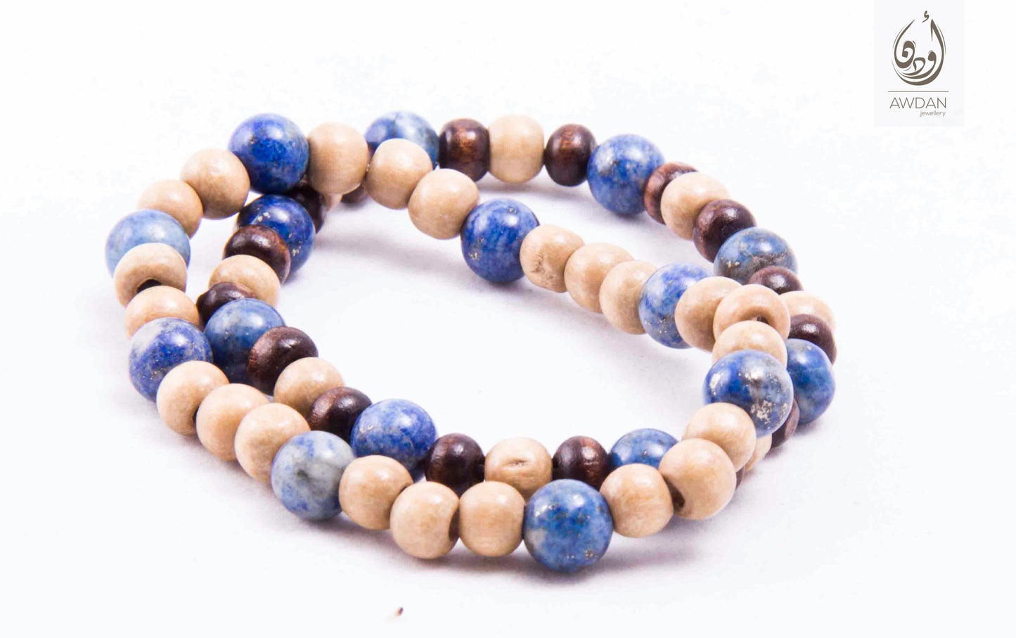 Wood and Stones Mixed Bracelet Set