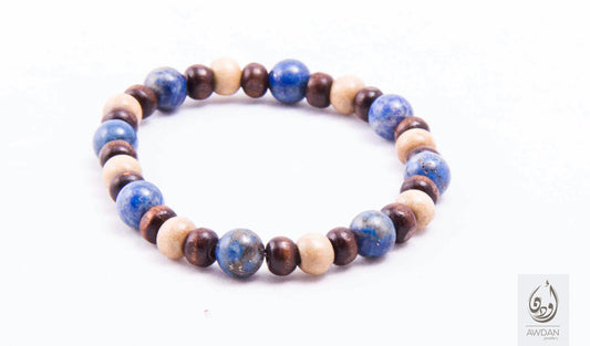 Wood And Stones Single Bracelet