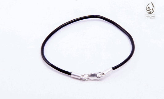 Thin Leather Cord Bracelet