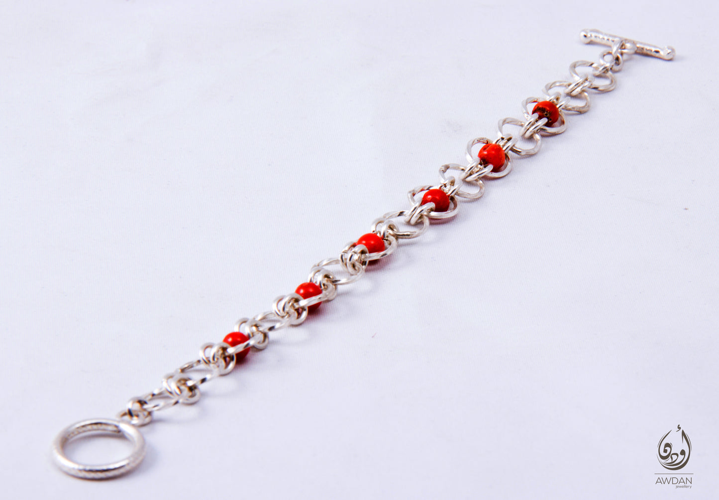 Stones Filled Circles Bracelet