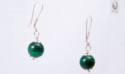 Single Stone Hook Earrings