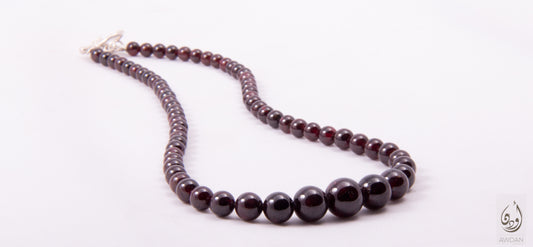 Graded Garnet Necklace