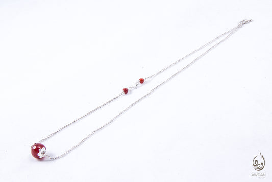 Double Carnelian Necklace