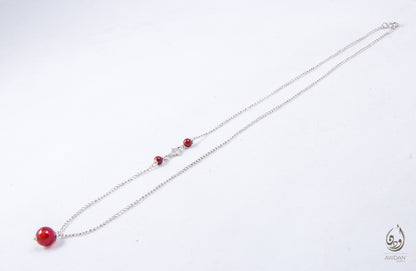 Double Carnelian Necklace