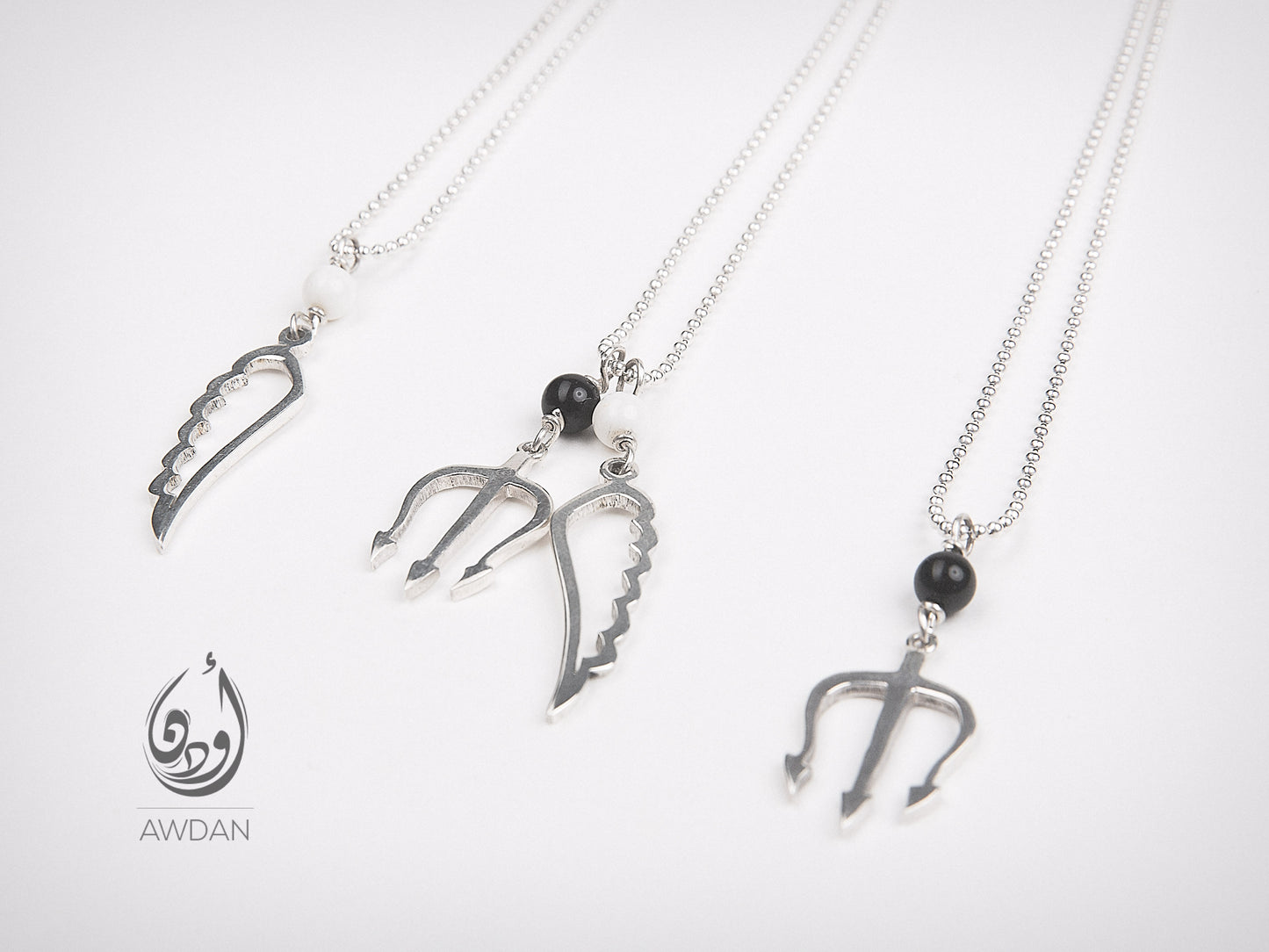 Wing/Fork Necklace
