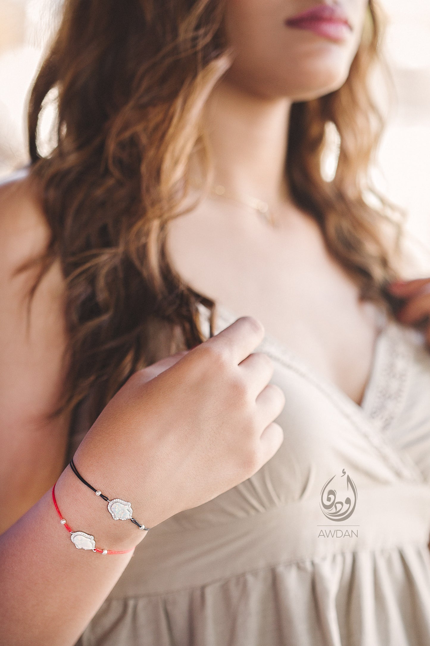 Opal Hand Thread Bracelet