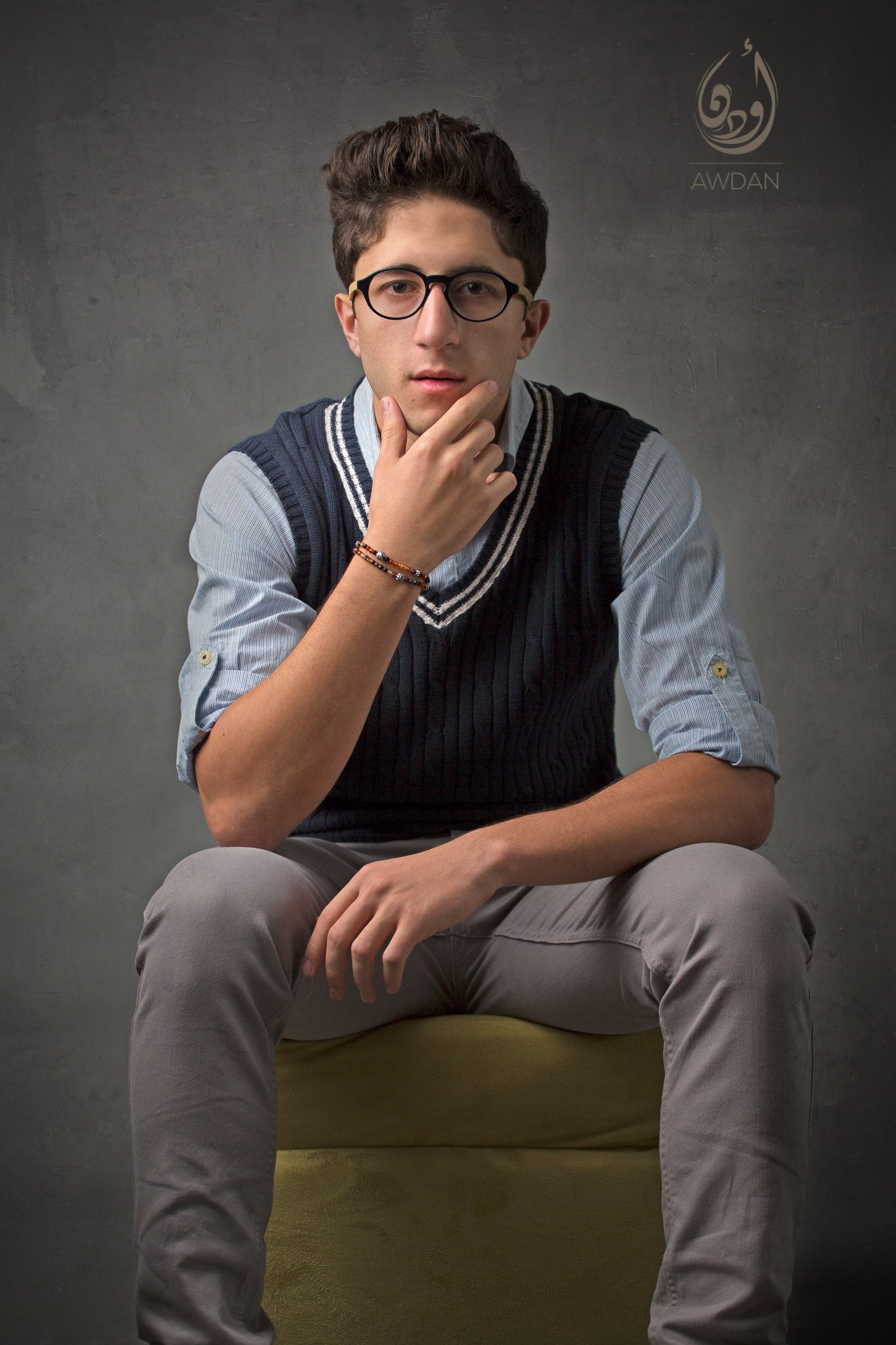 Tiny Orange Agate Bracelet