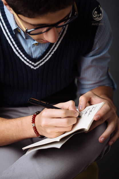 Half Wood Half Stones Bracelet