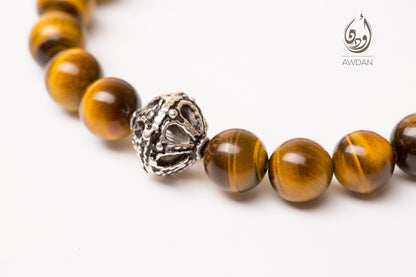 Tiger’s Eye 8mm Beads Bracelet