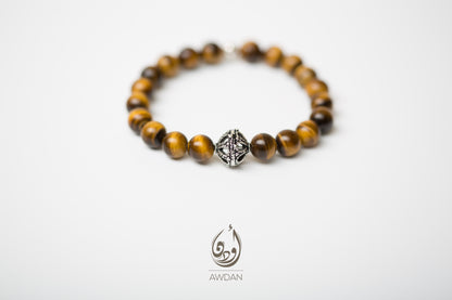 Tiger’s Eye 8mm Beads Bracelet