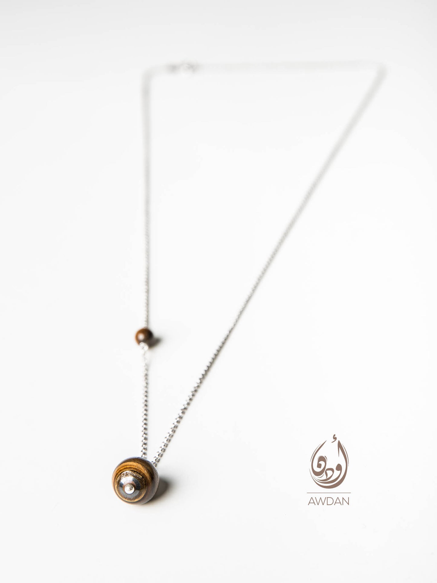 Cylindrical Onyx Necklace