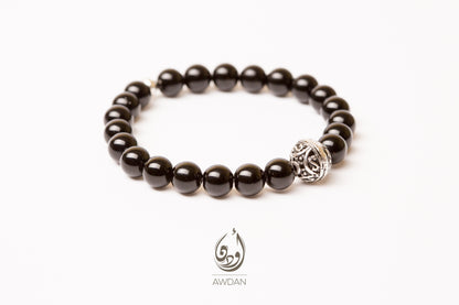 Onyx 8mm Beads Bracelet