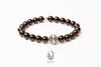 Onyx 8mm Beads Bracelet