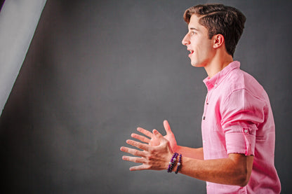Amethyst 8mm Beads Bracelet