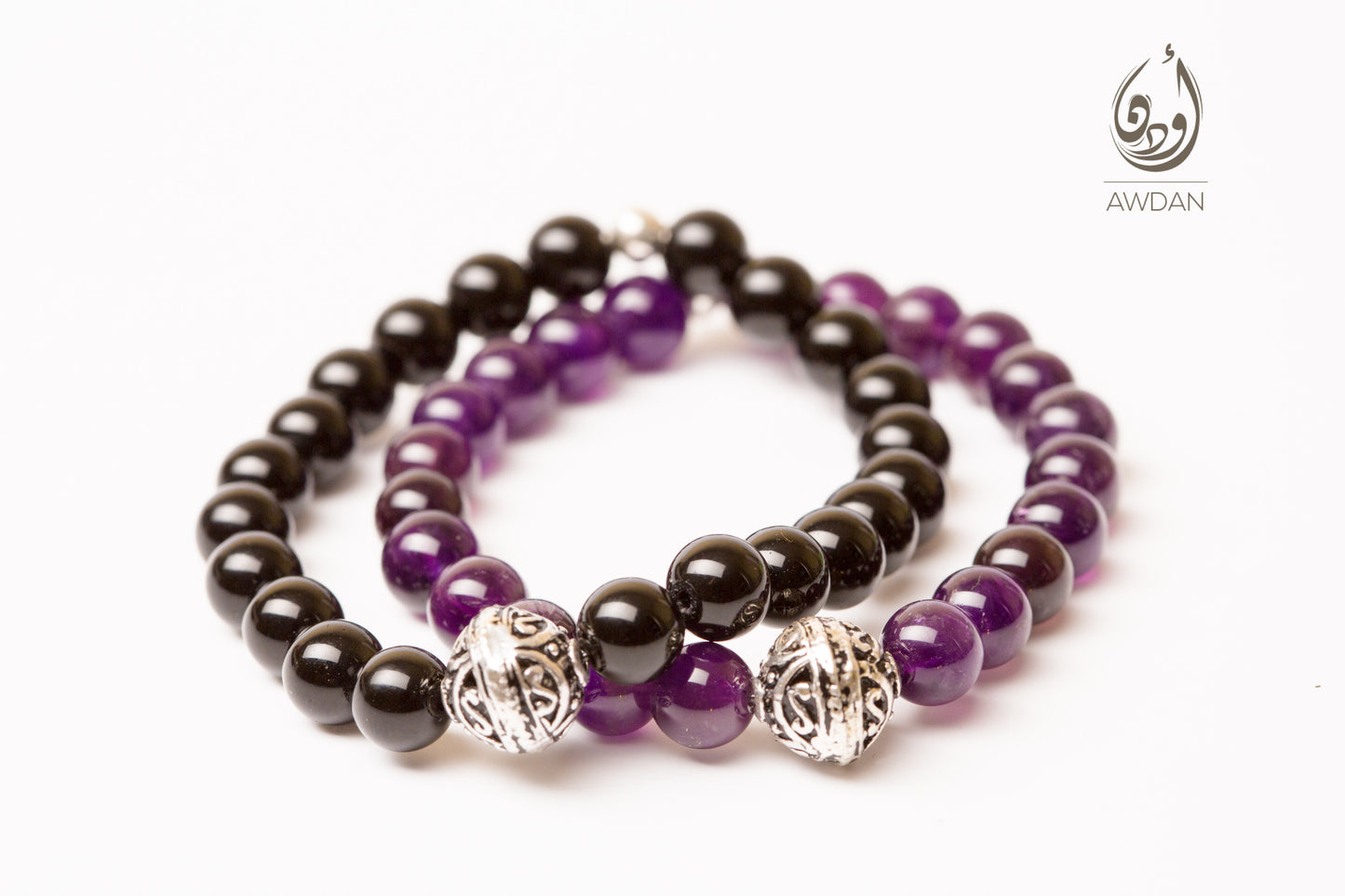 Amethyst 8mm Beads Bracelet