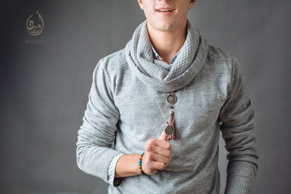 Coin and Tassel Necklace