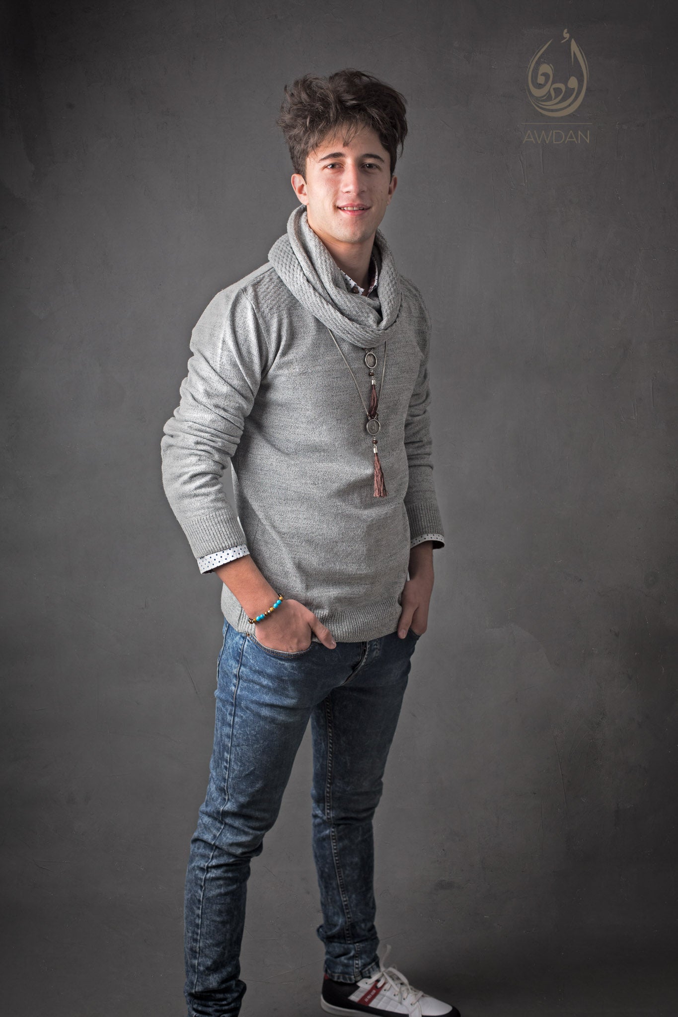 Coin and Tassel Necklace