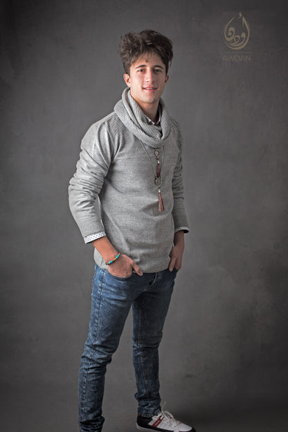 Coin and Tassel Necklace