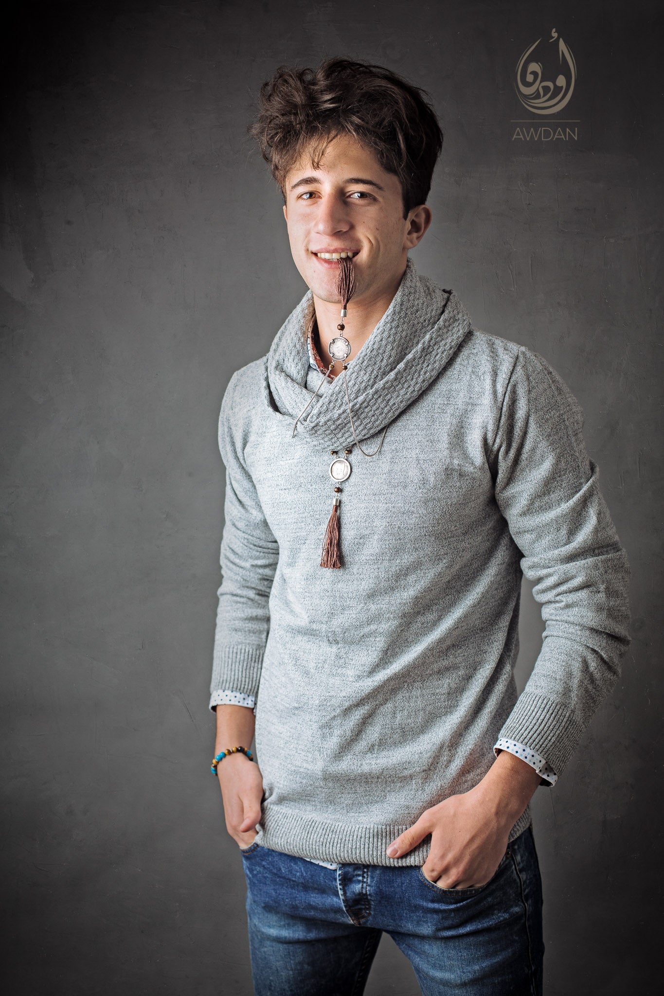 Coin and Tassel Necklace