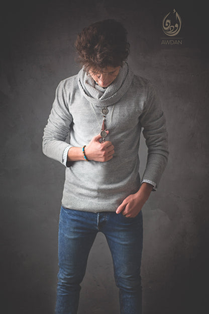 Coin and Tassel Necklace