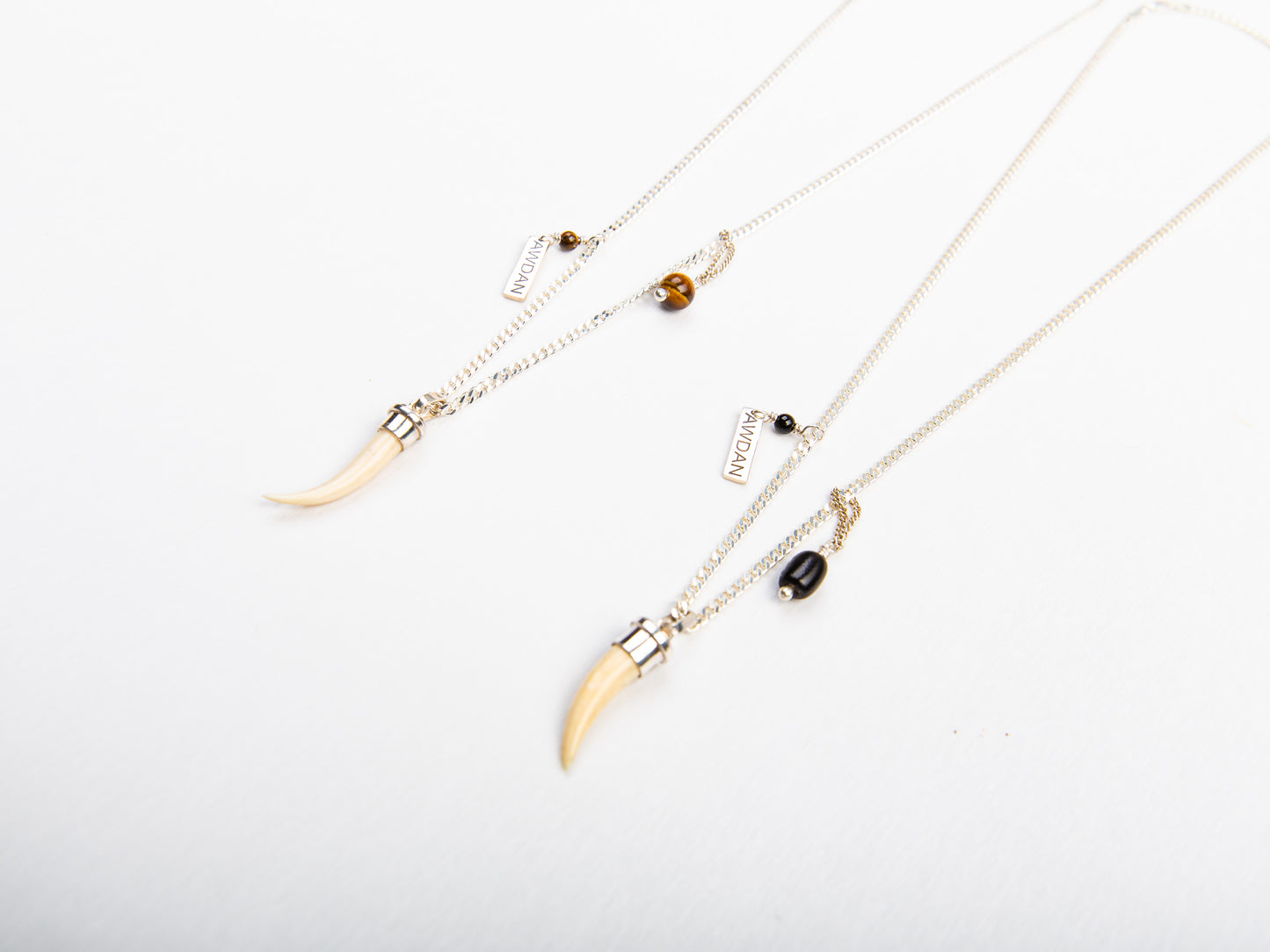 Triple Charm Ivory Necklace