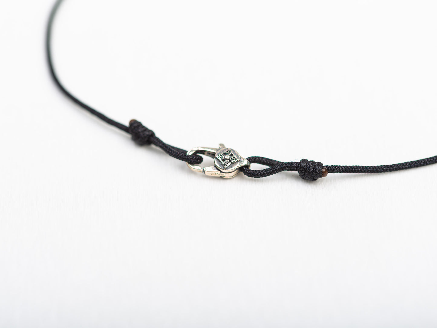 Double Black Thread Bracelet
