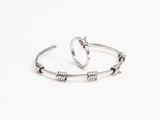 Barb Wire Bracelet/Ring