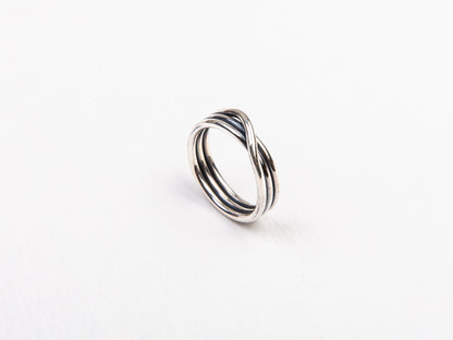 Triple Rounded Ring.