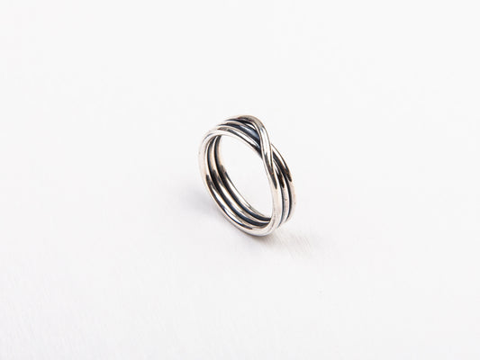 Triple Rounded Ring.