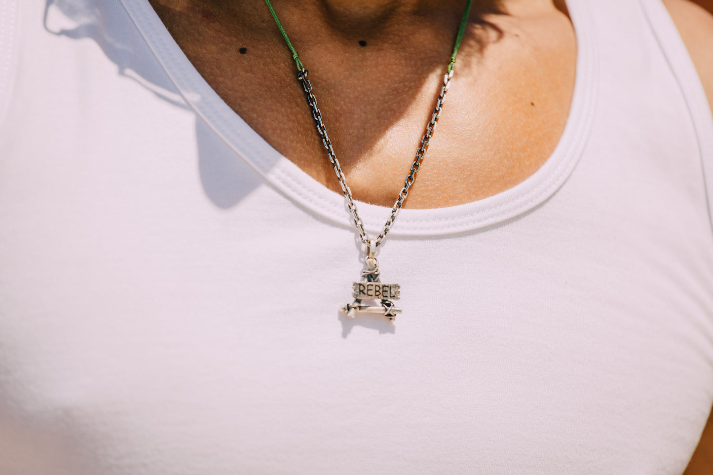 Road Sign Necklace