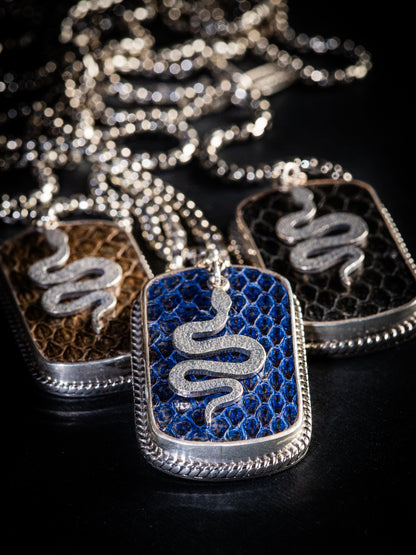 Snake Leather Necklace