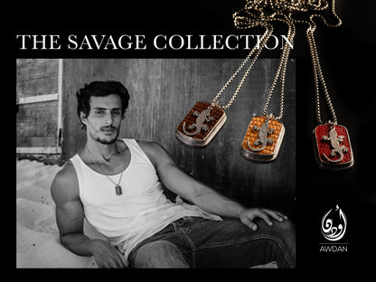 Lizard Leather Necklace