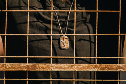 Lizard Leather Necklace