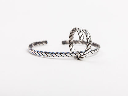Spiral Cuff Bracelet and Ring