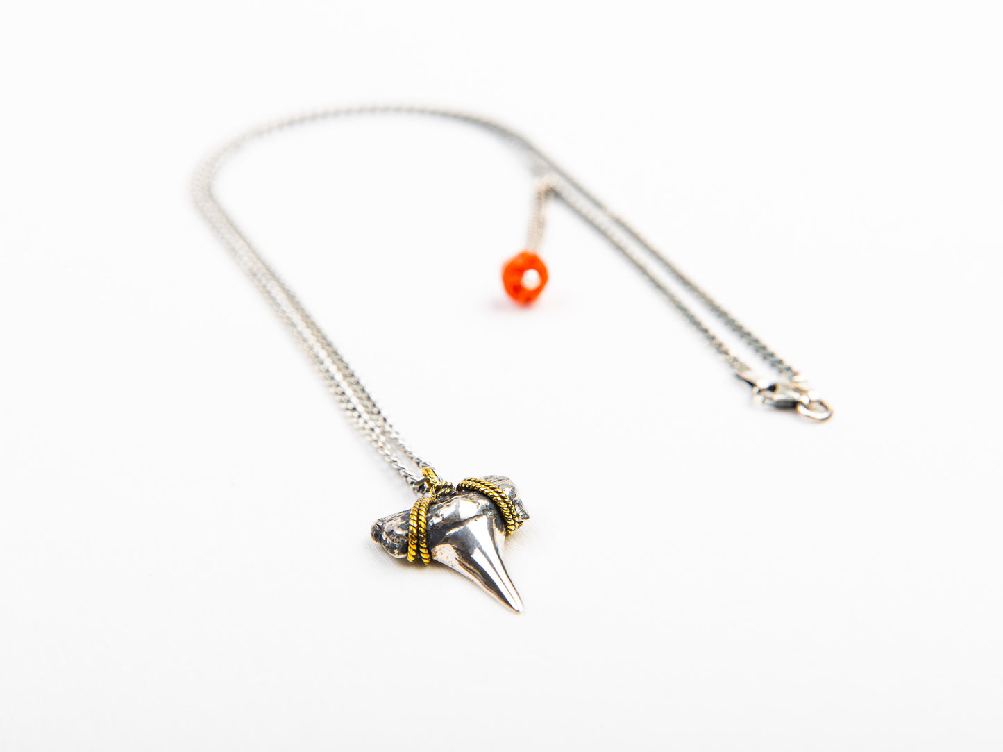 Molded Shark Tooth Necklace
