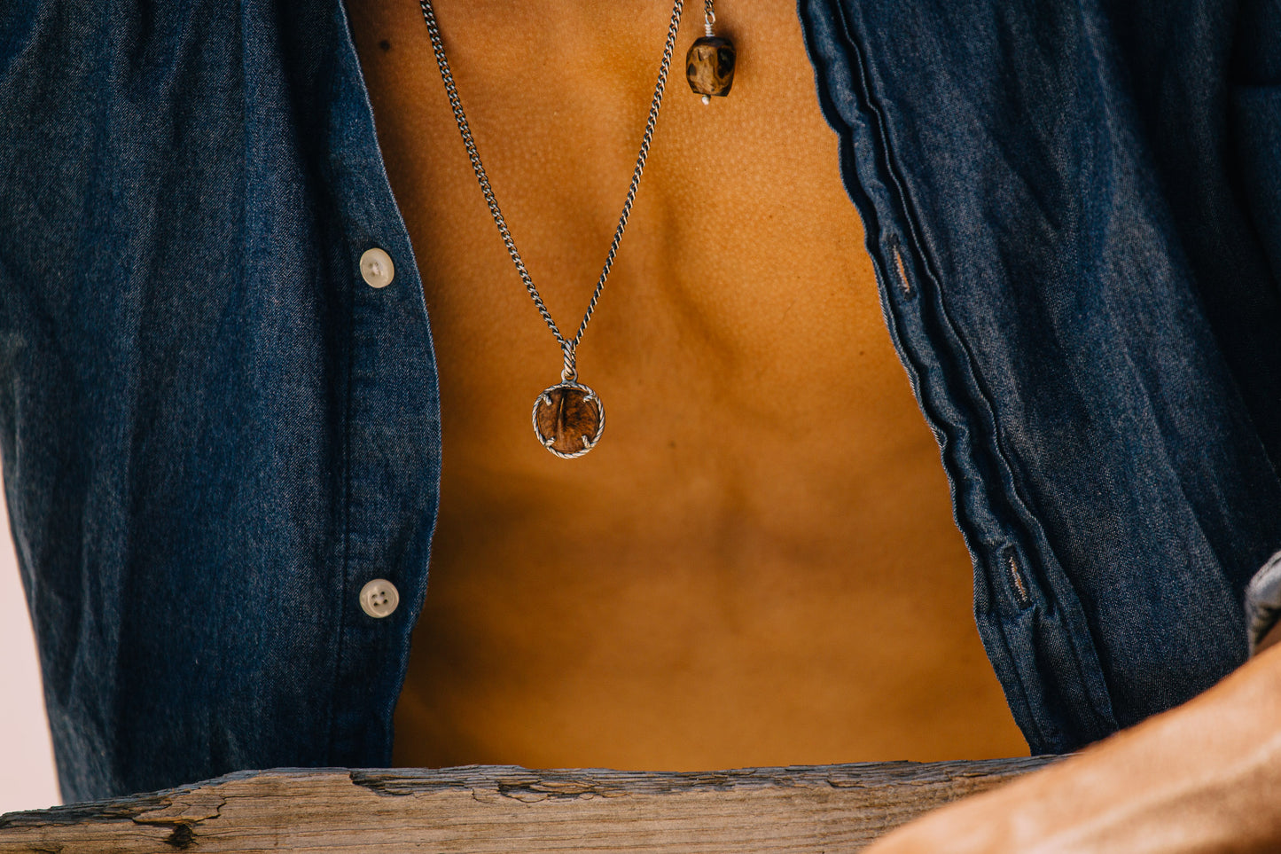 Crocodile Shell Necklace