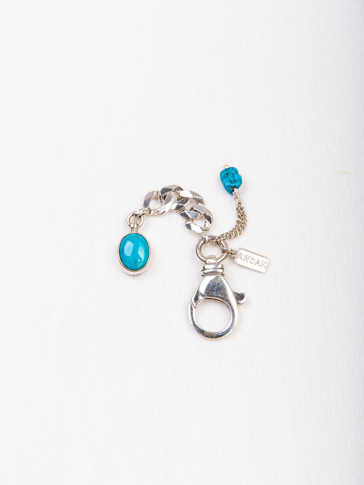 Turquoise Trousers/Bag Jewellery