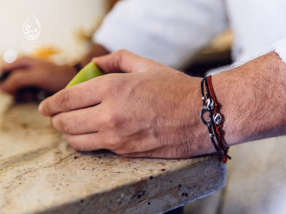 Wavy Bead Threaded Bracelet
