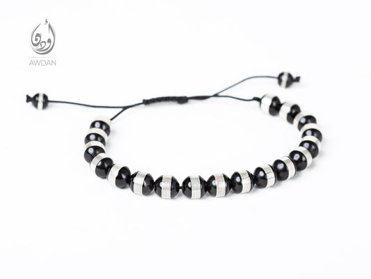 Coquilla Wood Beaded Bracelet